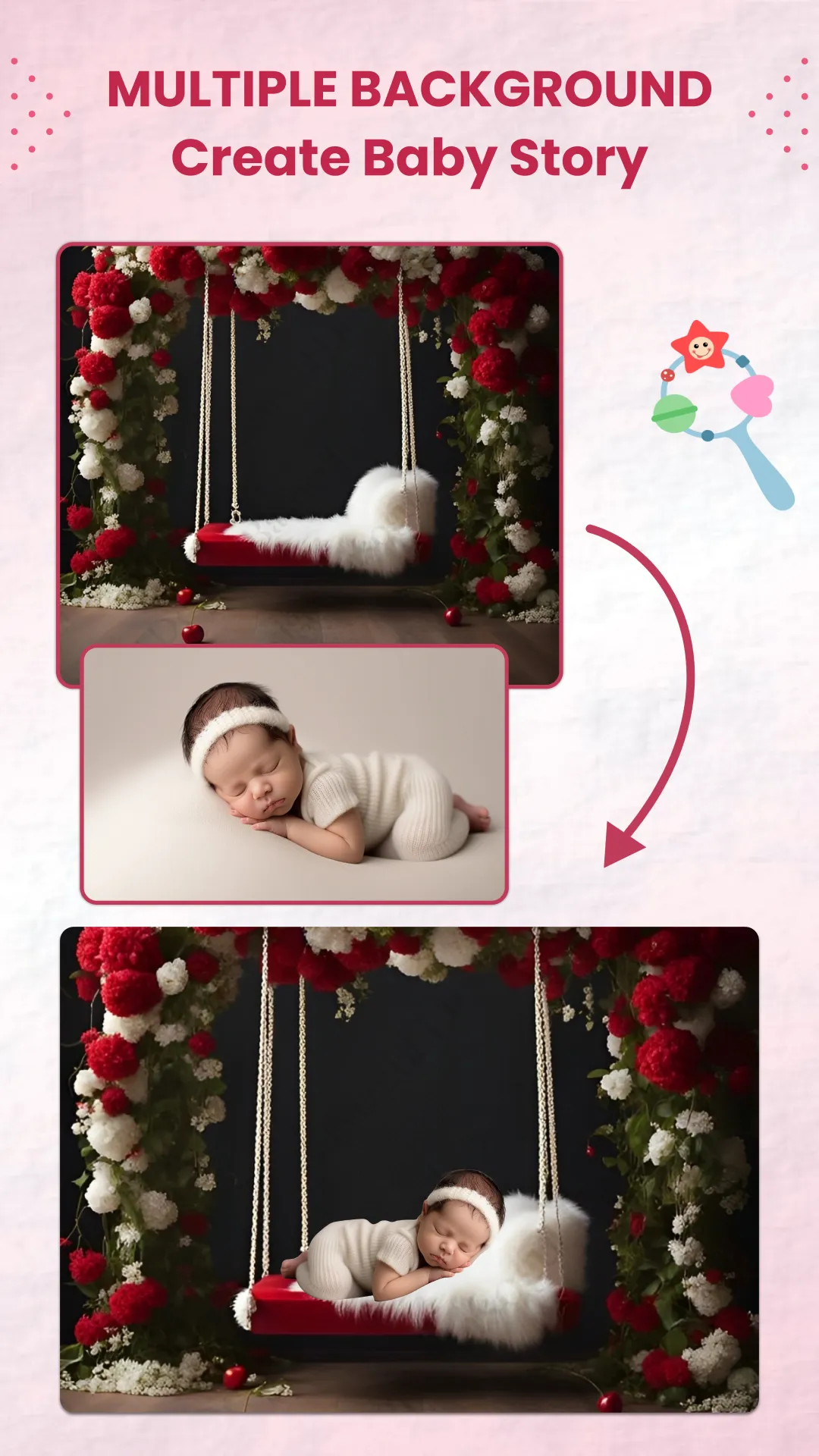 Baby Month Photo Frame Collage | Indus Appstore | Screenshot