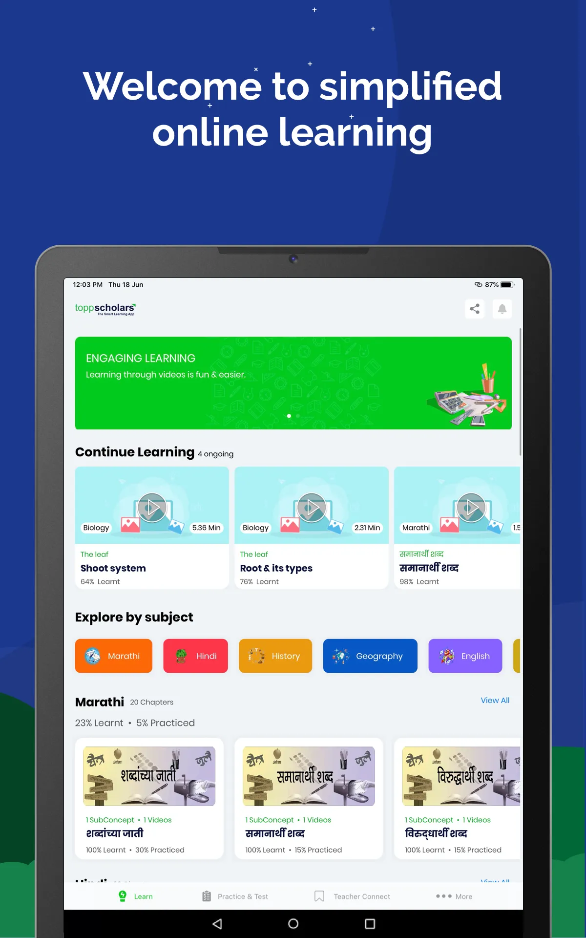 Toppscholars - Smart Learning | Indus Appstore | Screenshot