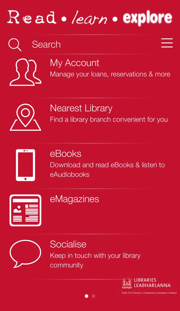 Cork City Libraries | Indus Appstore | Screenshot