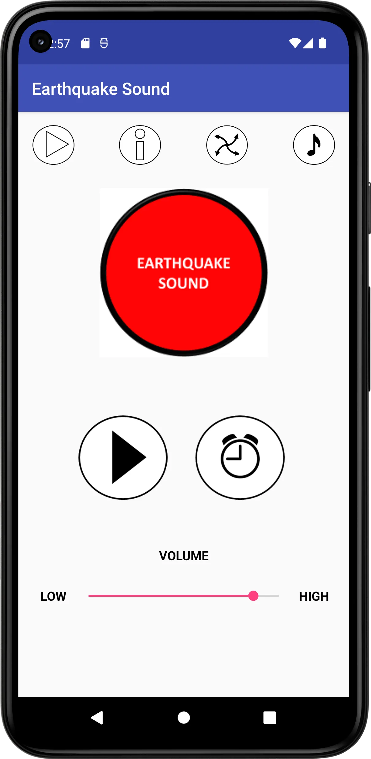 Earthquake Sound | Indus Appstore | Screenshot