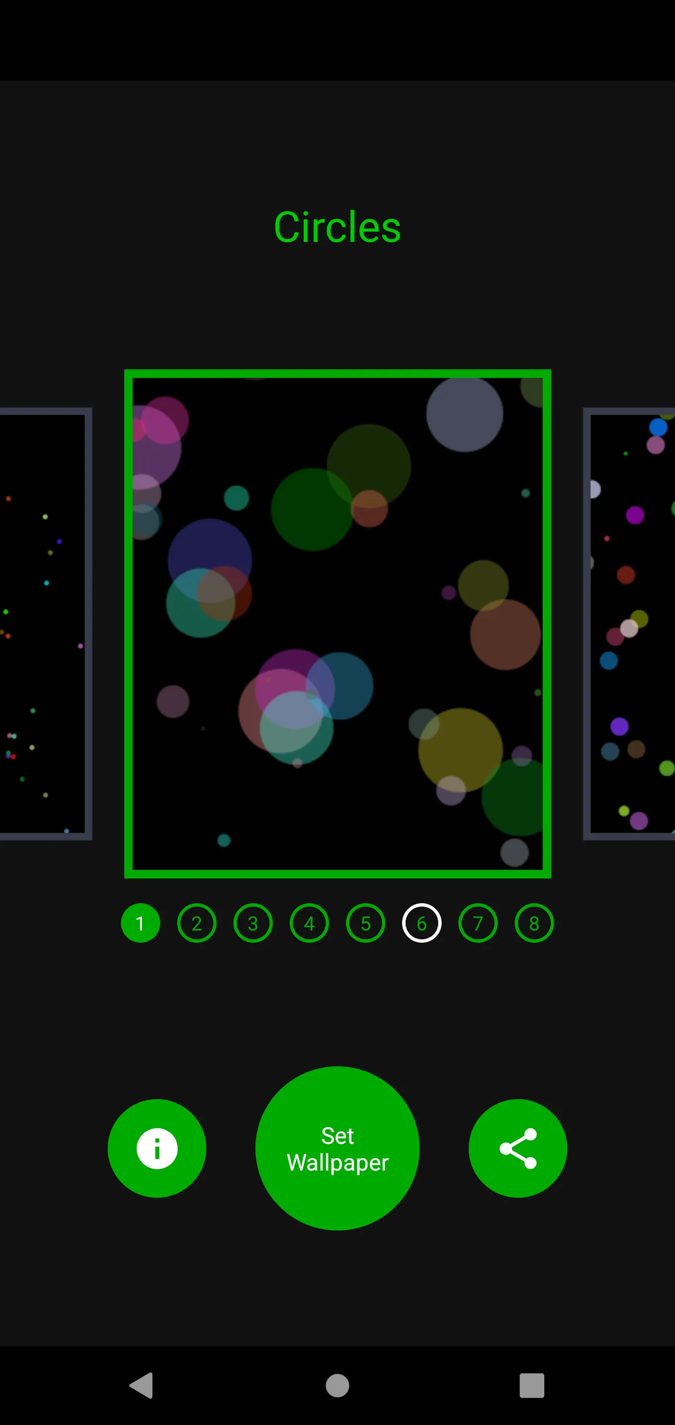 Circles Live Wallpaper | Indus Appstore | Screenshot
