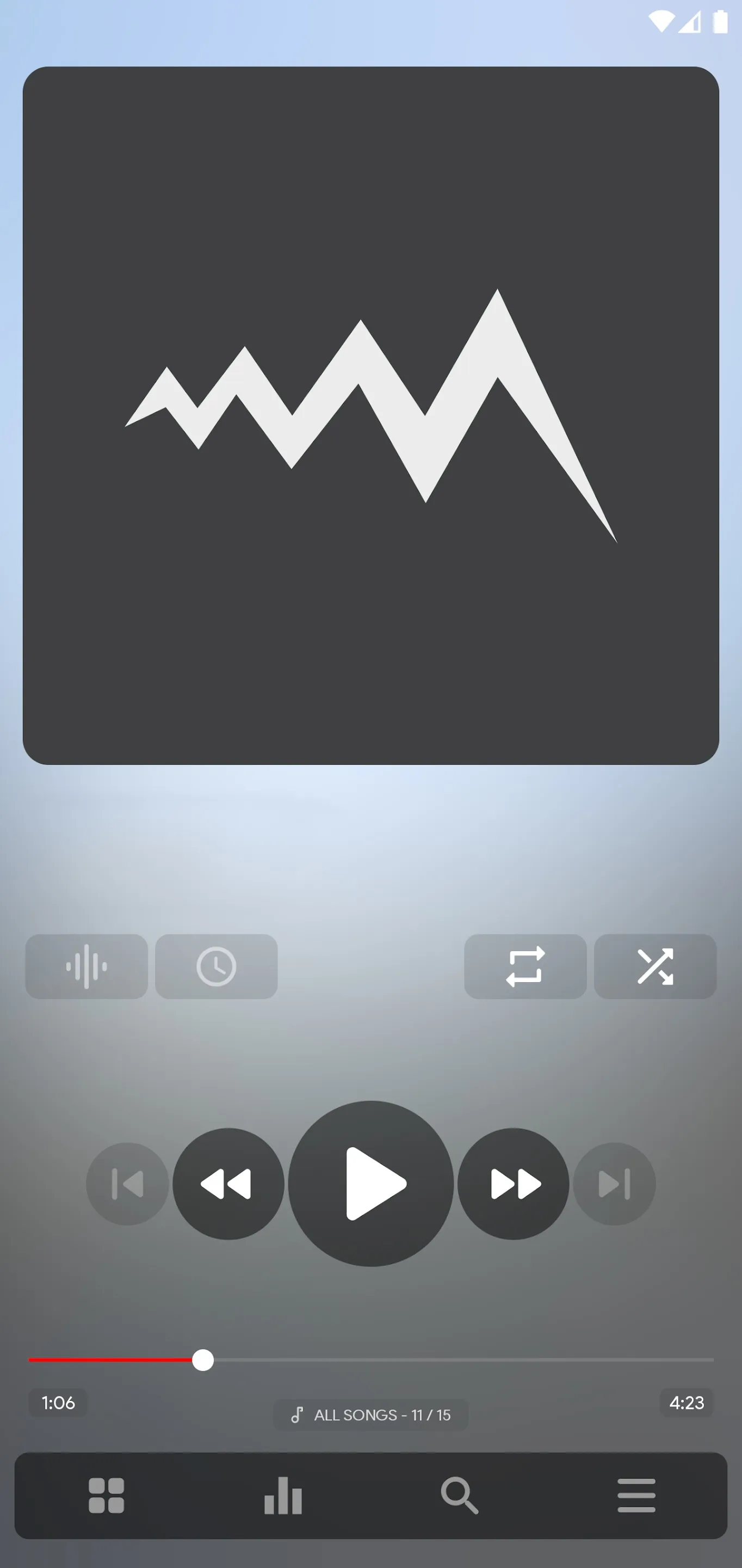 Improved - Poweramp Skin | Indus Appstore | Screenshot