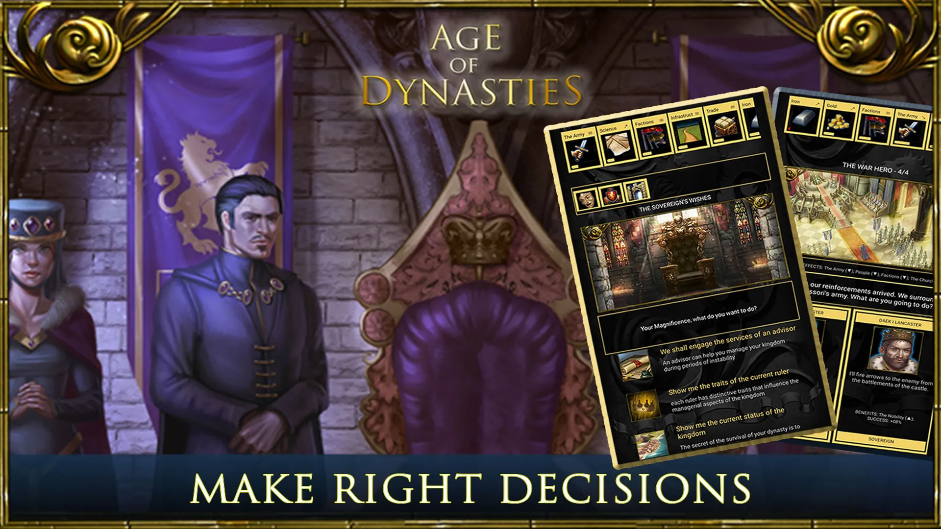 Age of Dynasties: Medieval Sim | Indus Appstore | Screenshot