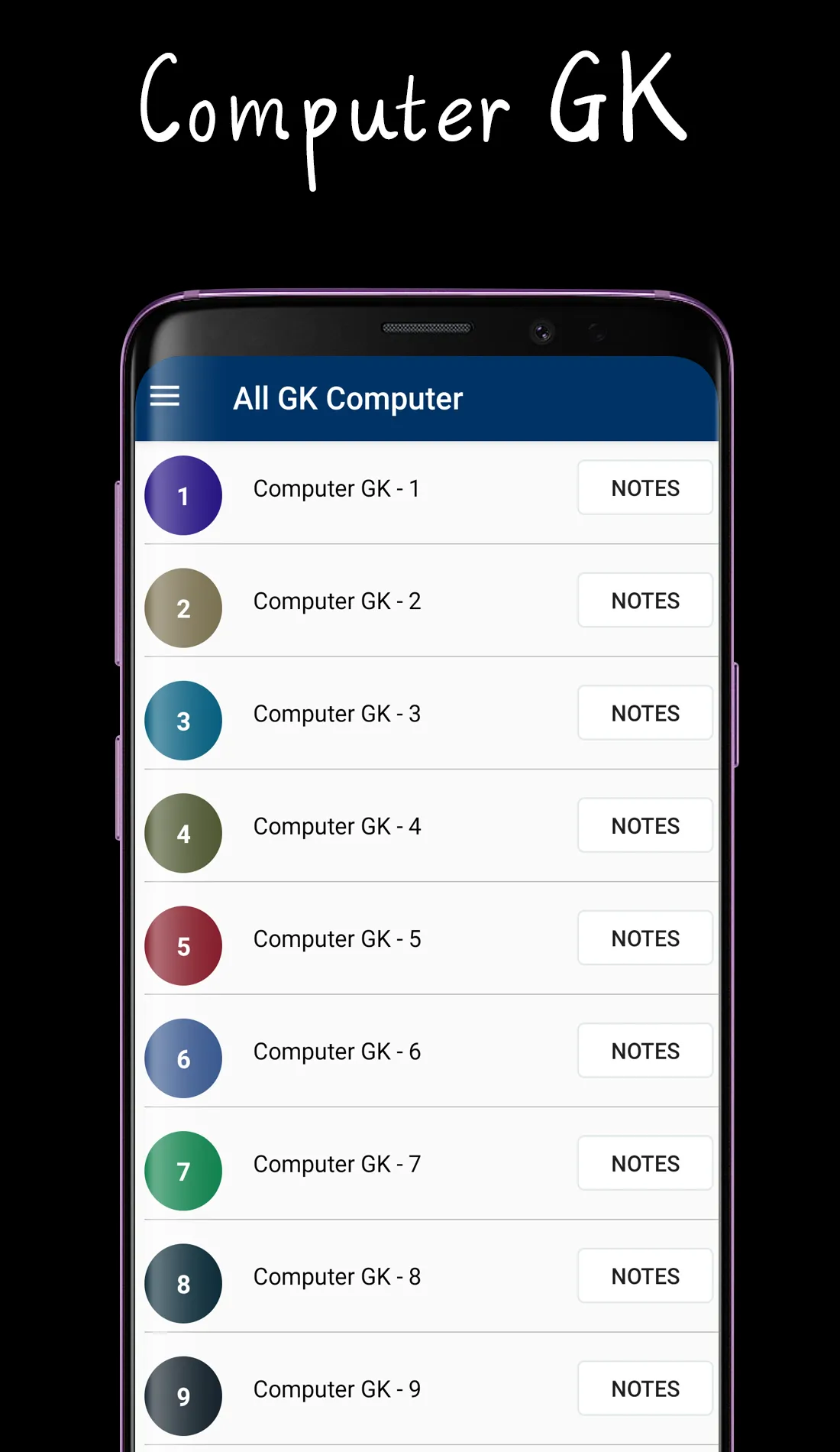 Computer GK Notes MCQ 2024 | Indus Appstore | Screenshot