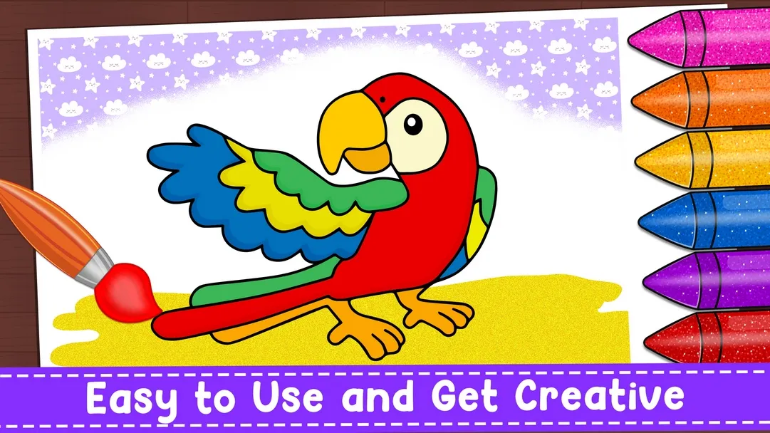 Toddler Coloring Book & Paint | Indus Appstore | Screenshot