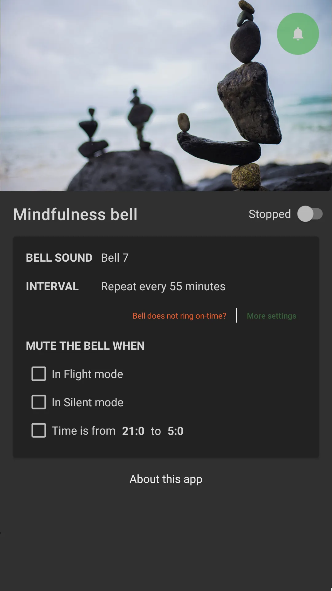 Mindfulness Bell | Indus Appstore | Screenshot