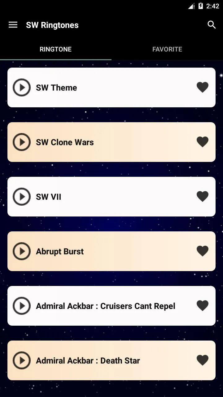 Sw Ringtones | Indus Appstore | Screenshot