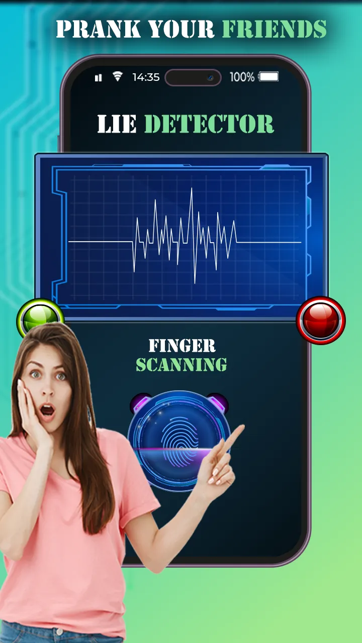 Lie Detector Test Prank | Indus Appstore | Screenshot