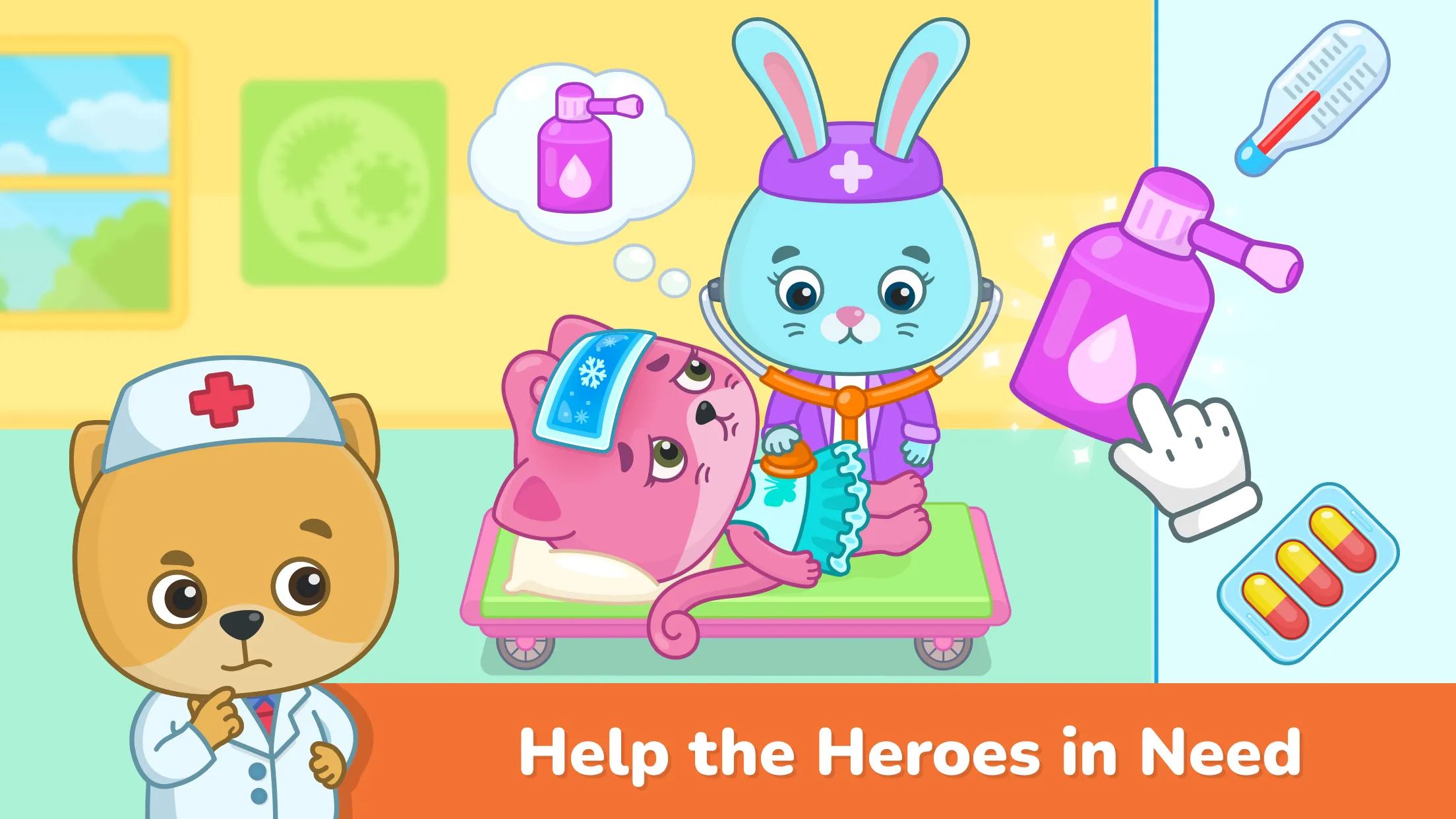 Kids doctor games 2-5 year old | Indus Appstore | Screenshot