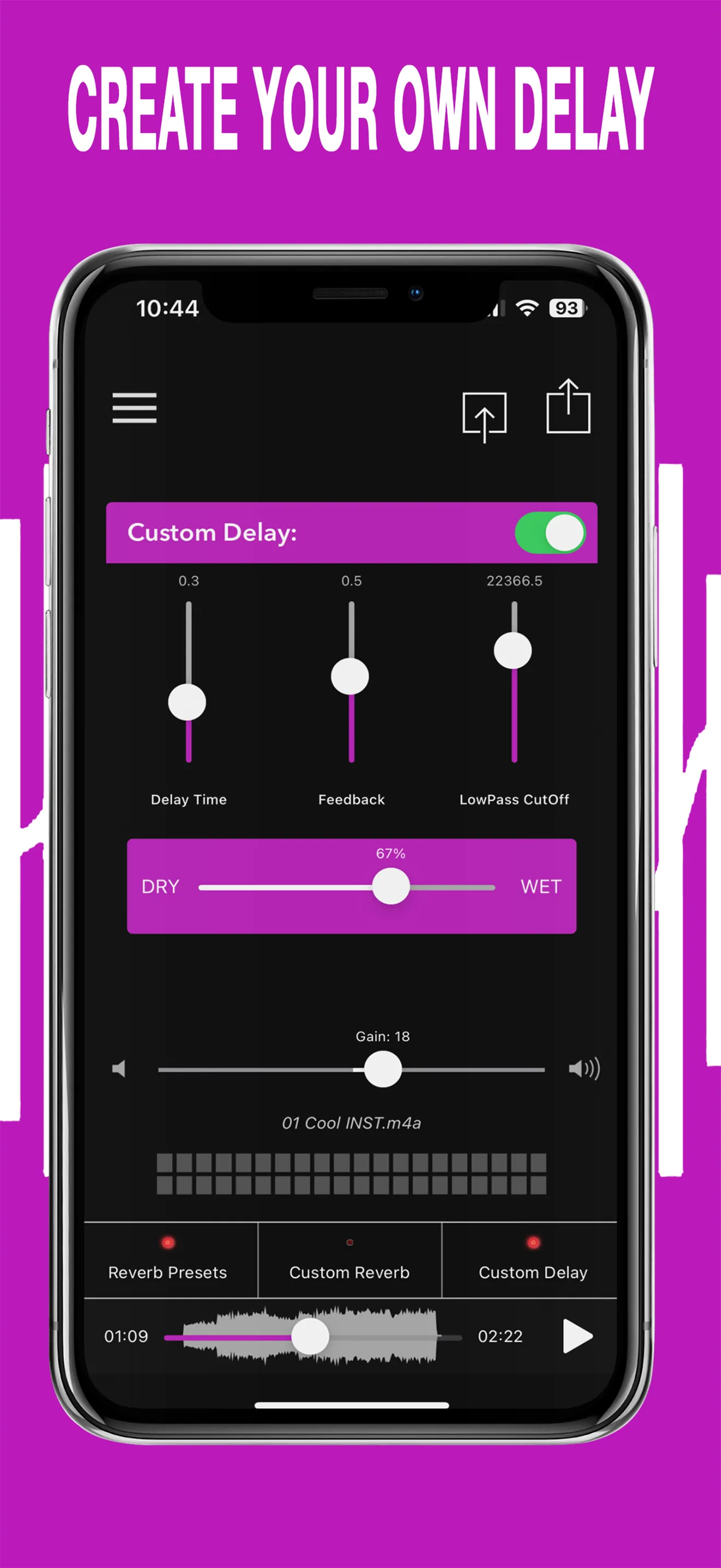 AudioVerb: Add Reverb to Audio | Indus Appstore | Screenshot