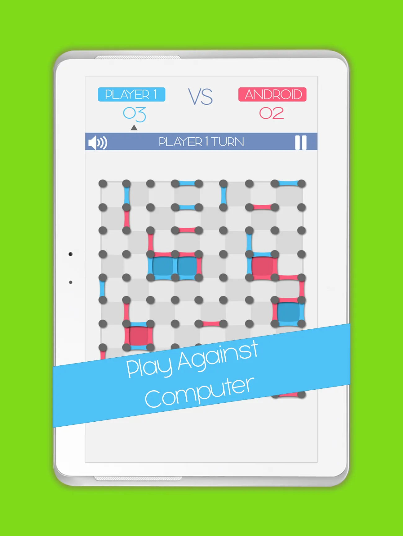 Dots and Boxes game | Indus Appstore | Screenshot