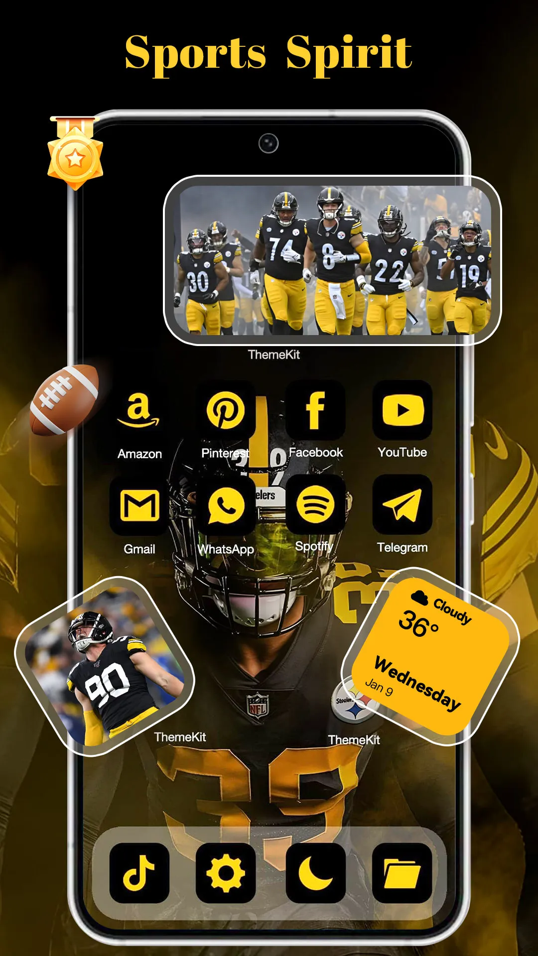 WidgetKit-OS18 Themes & Icons | Indus Appstore | Screenshot
