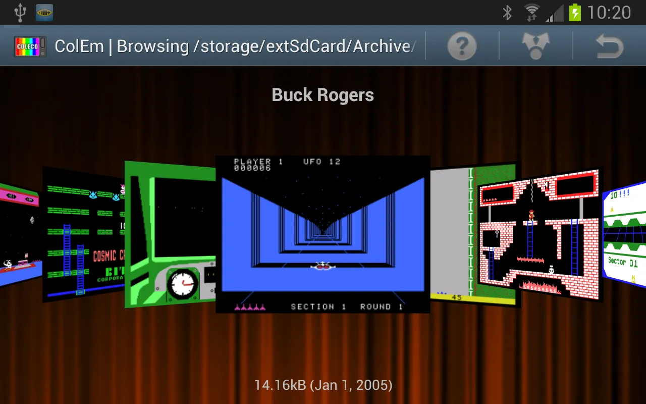ColEm - ColecoVision Emulator | Indus Appstore | Screenshot