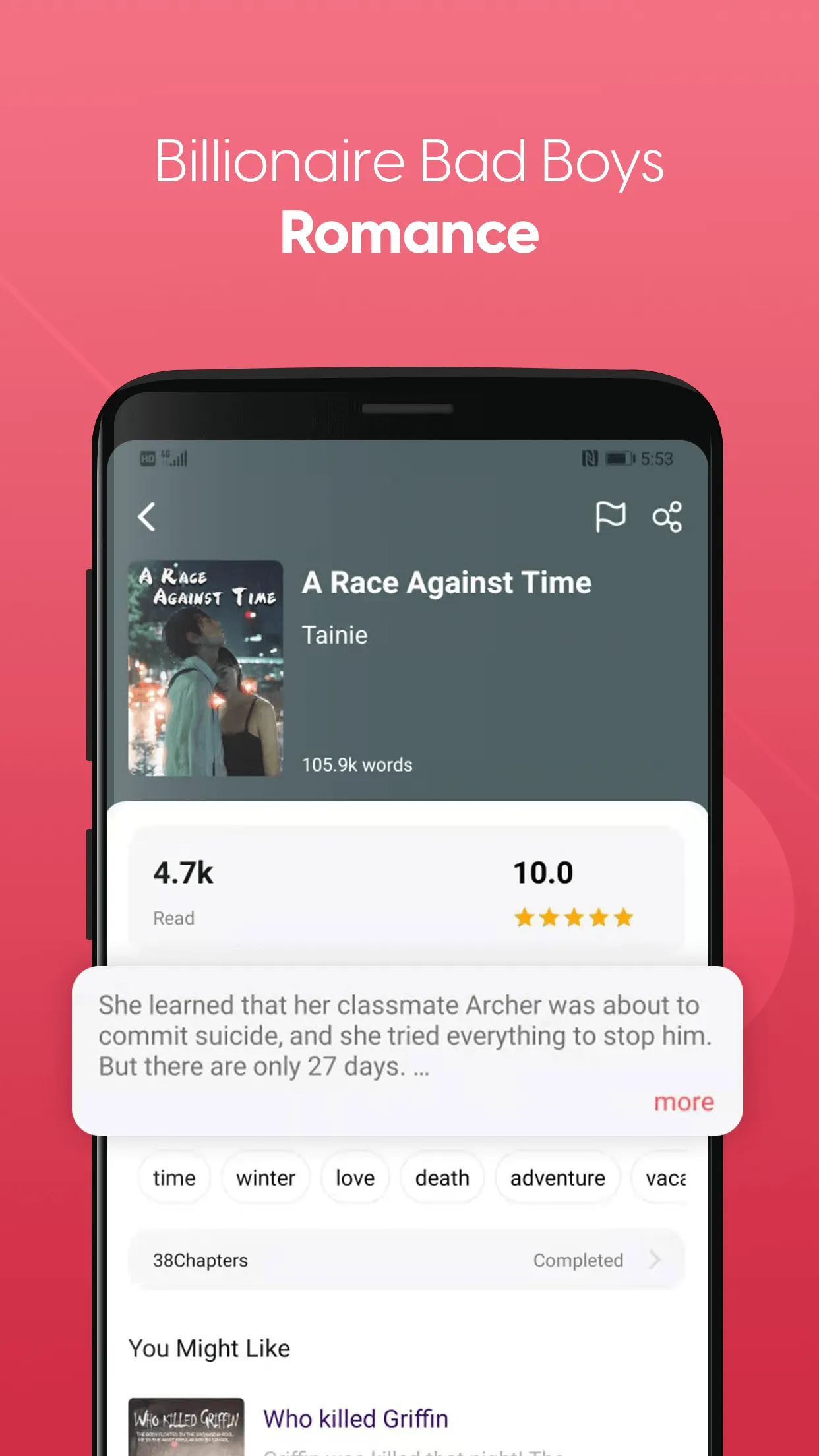 HoneyNovel - Romantic Fictions | Indus Appstore | Screenshot