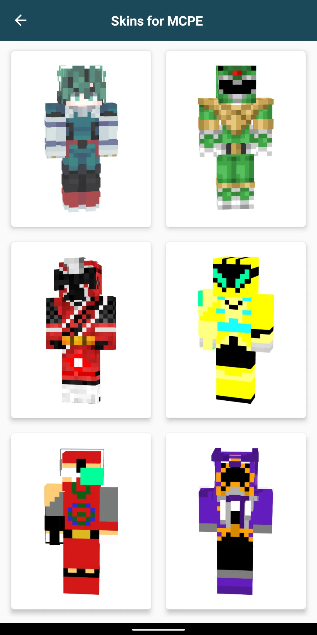 Superhero Skins for Minecraft | Indus Appstore | Screenshot