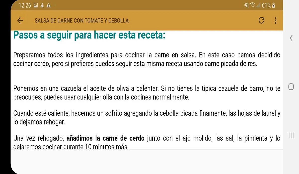 Recetas Navideñas rápidas | Indus Appstore | Screenshot