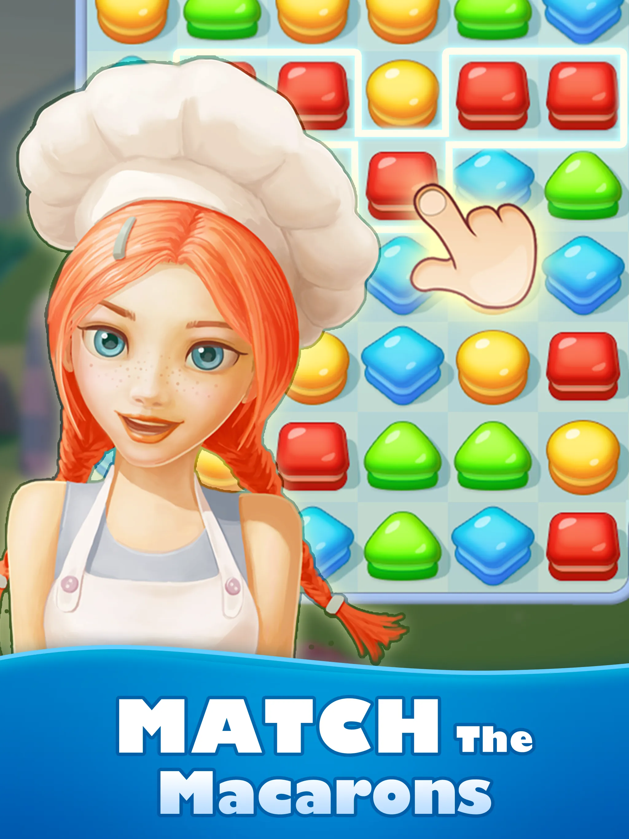 Sweet Macaron : Match 3 | Indus Appstore | Screenshot