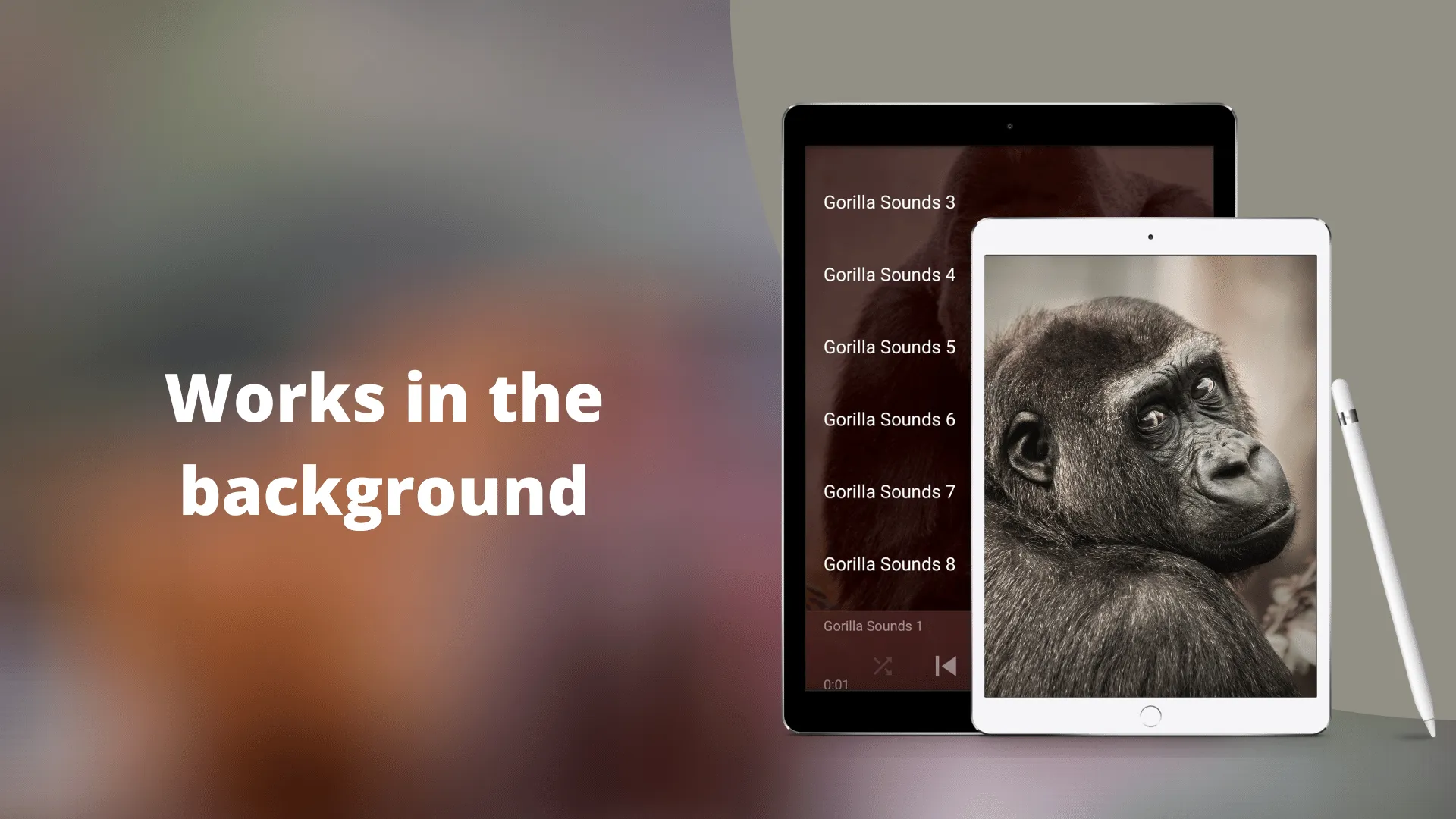 Gorilla Sounds | Indus Appstore | Screenshot