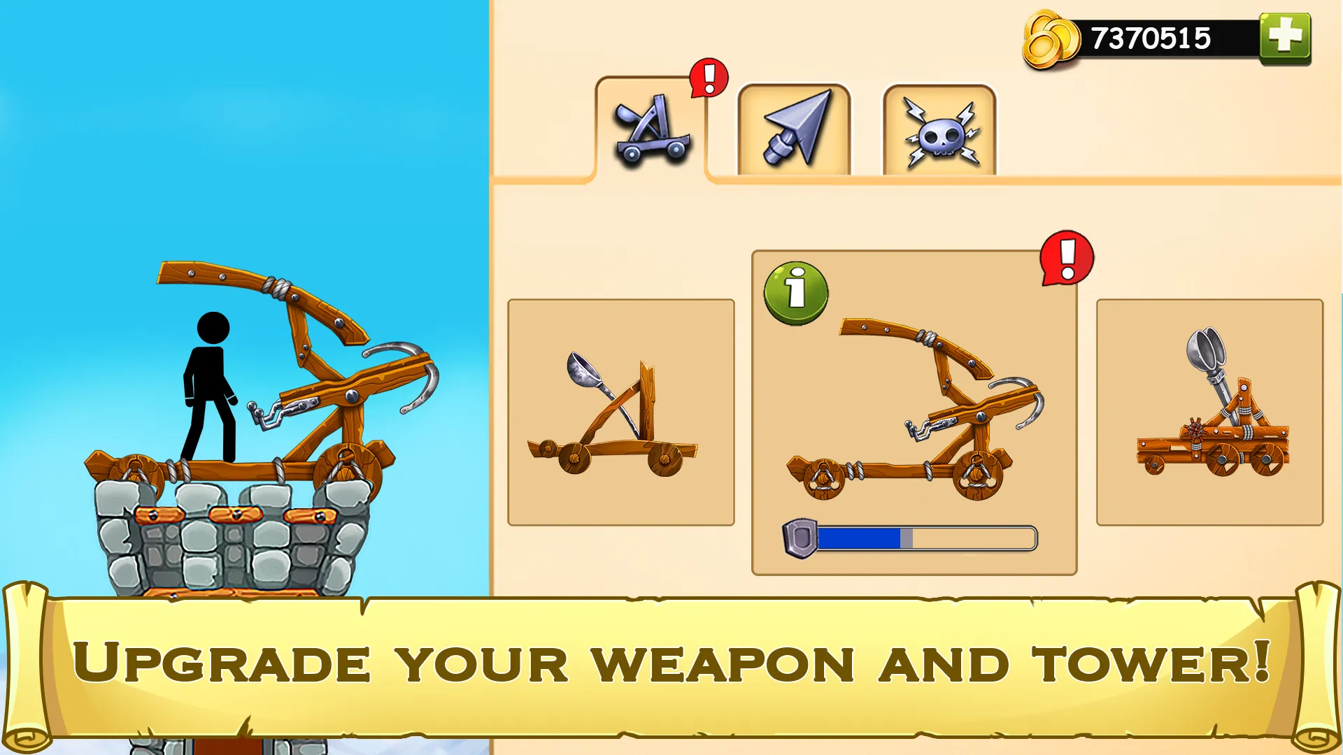 The Catapult 2 : bone masters | Indus Appstore | Screenshot