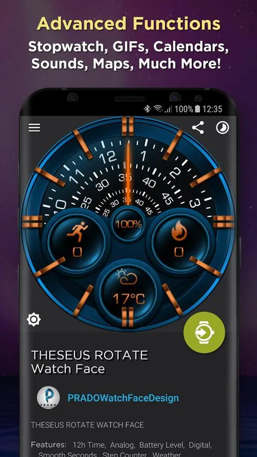 WatchMaker Watch Faces | Indus Appstore | Screenshot