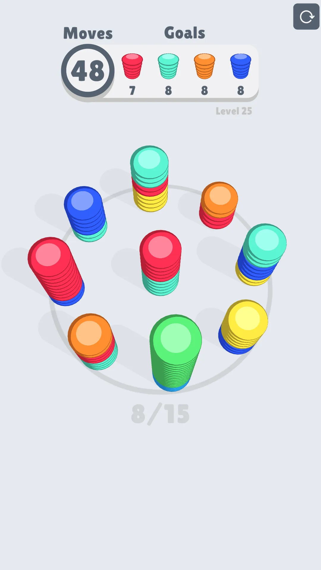 Stack Up Circle | Indus Appstore | Screenshot