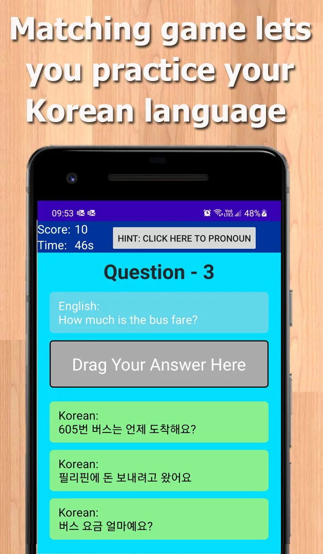 Learn Korean Phrasebook | Indus Appstore | Screenshot