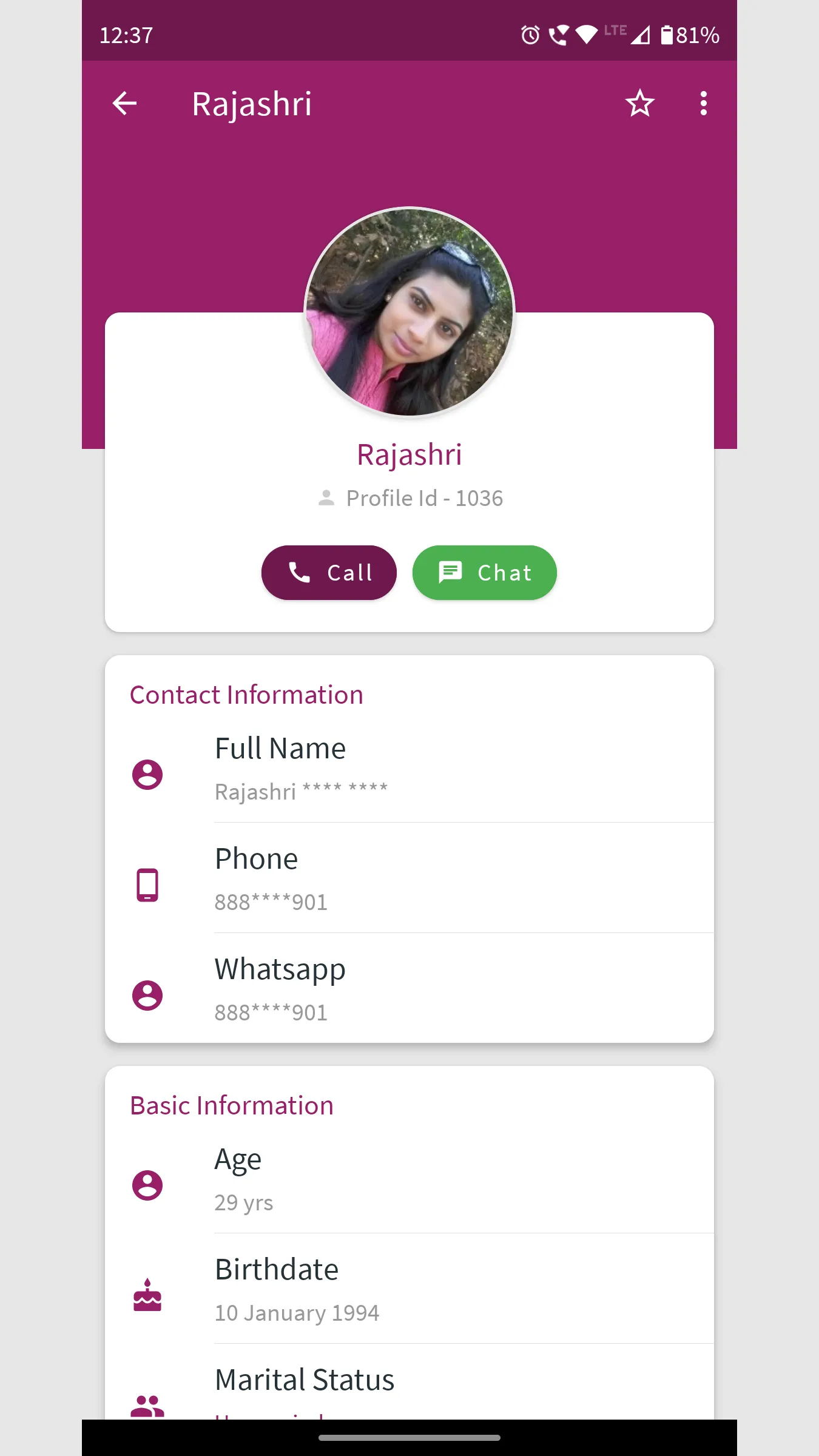 Marathi Jodidar Matrimony App | Indus Appstore | Screenshot