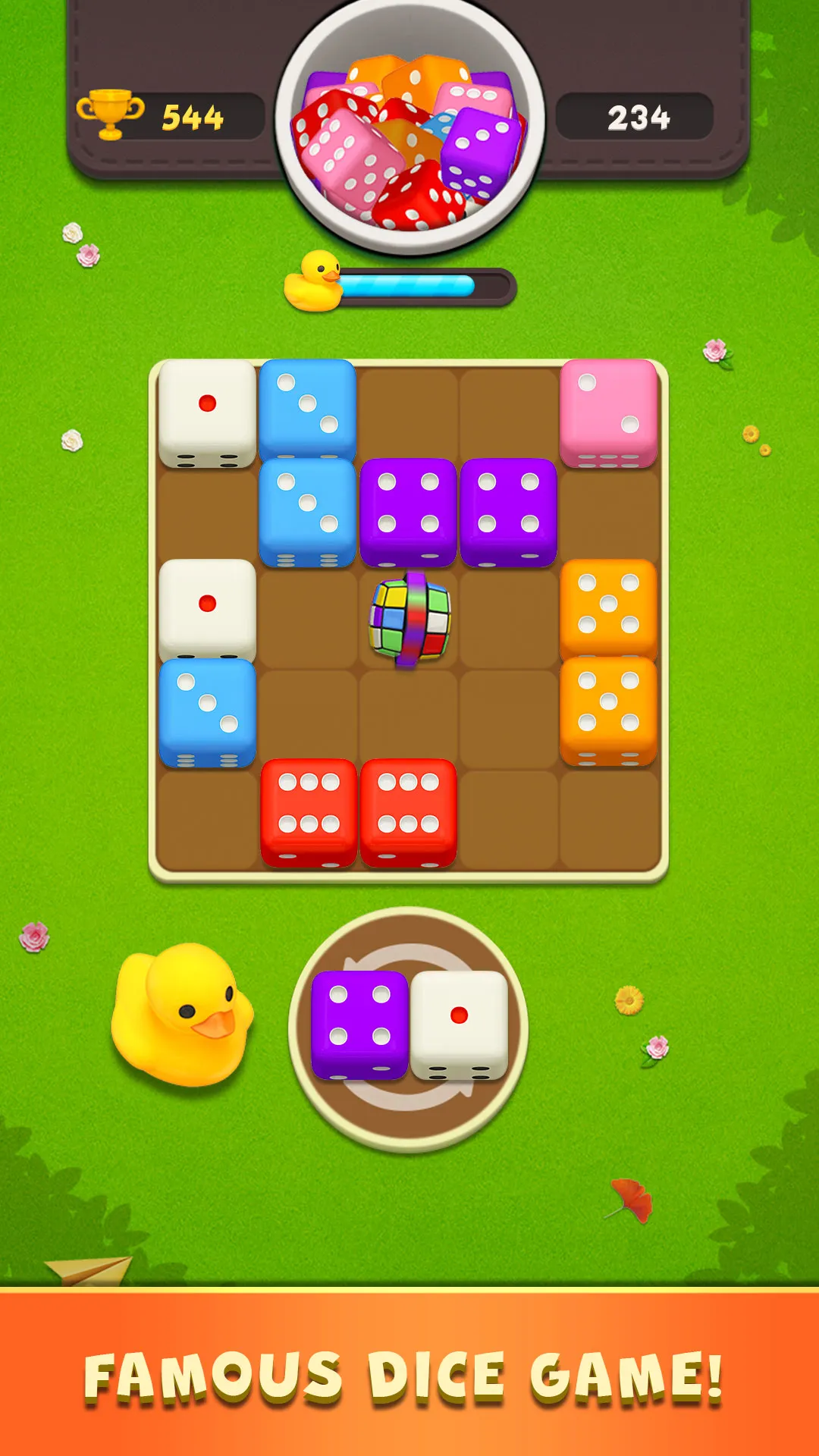 Dice Merge - Greedy Dom Puzzle | Indus Appstore | Screenshot