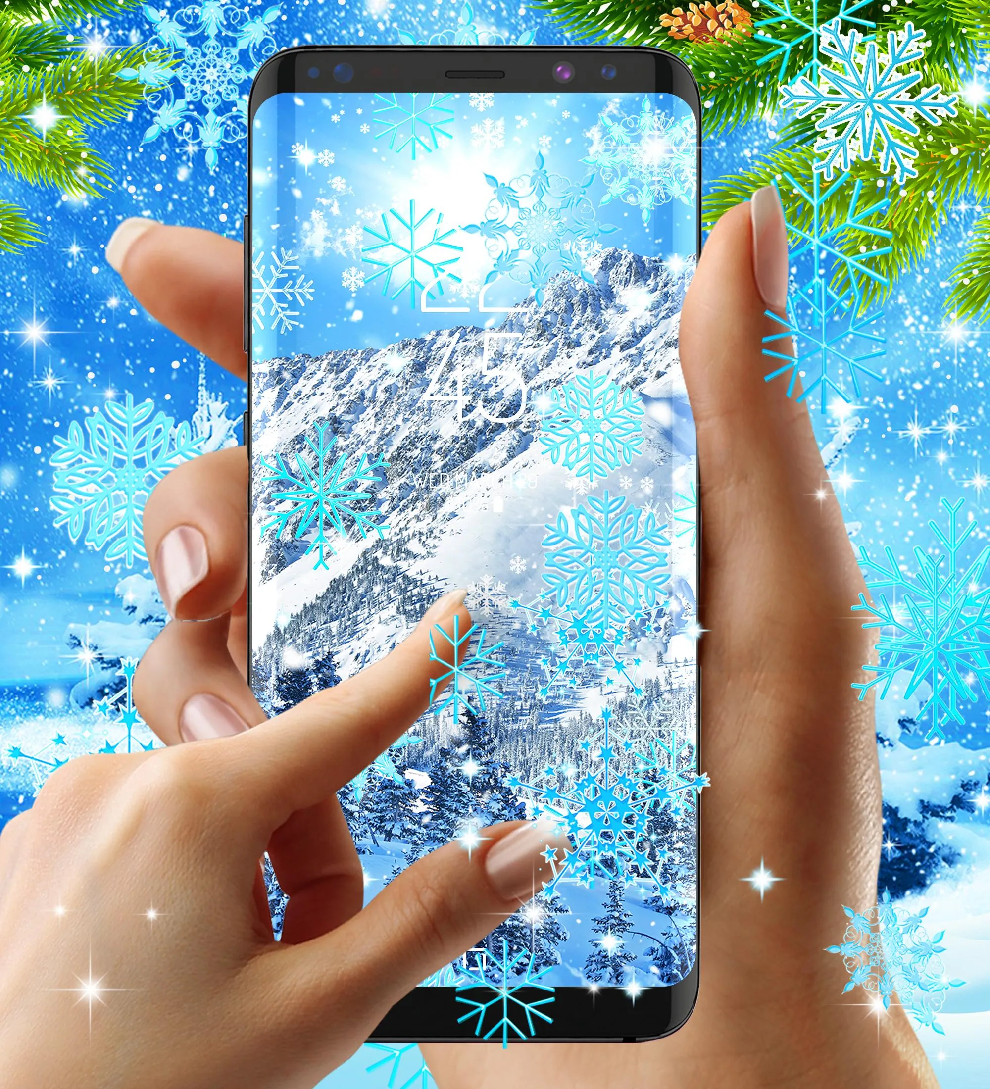 Winter live wallpaper | Indus Appstore | Screenshot