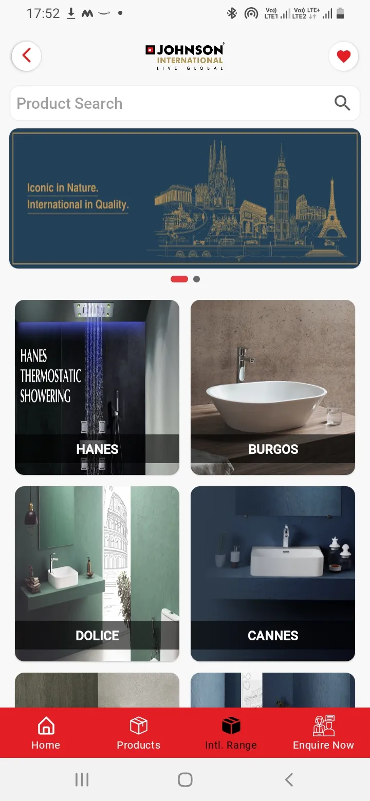 Johnson Bathware | Indus Appstore | Screenshot