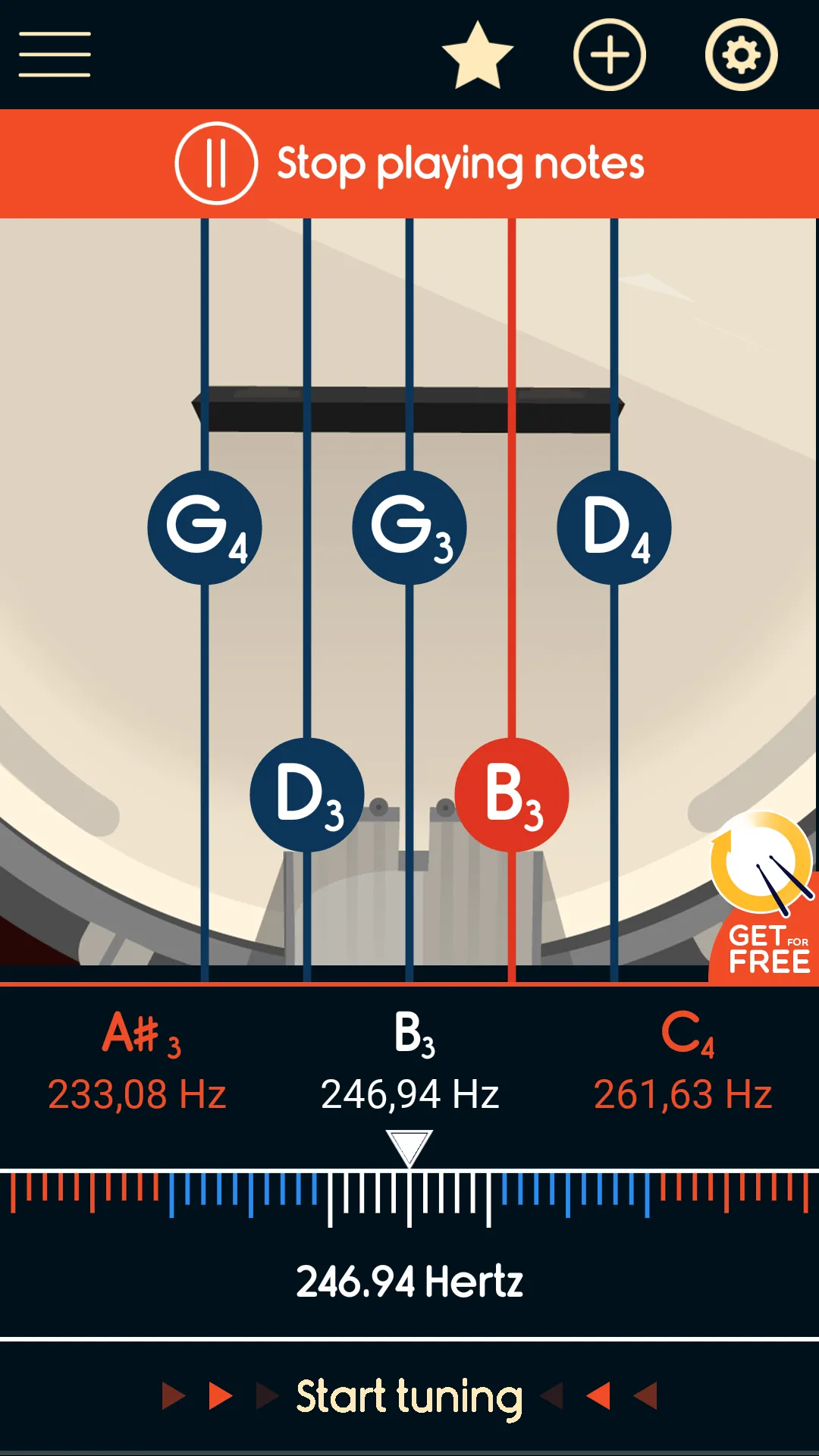 Master Banjo Tuner | Indus Appstore | Screenshot