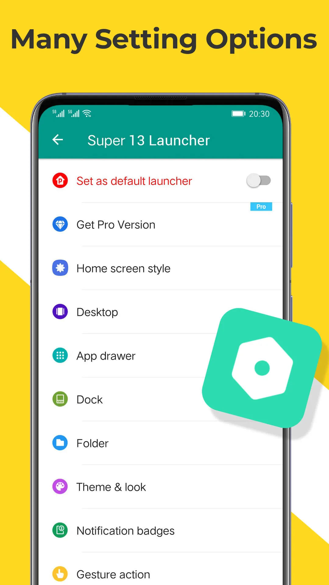 Super 13 Launcher for Anroid13 | Indus Appstore | Screenshot