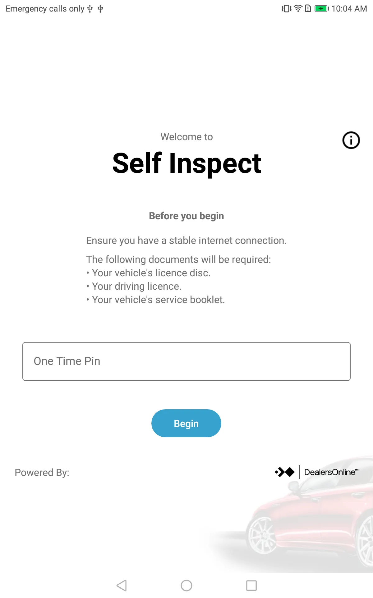 Self Inspect | Indus Appstore | Screenshot