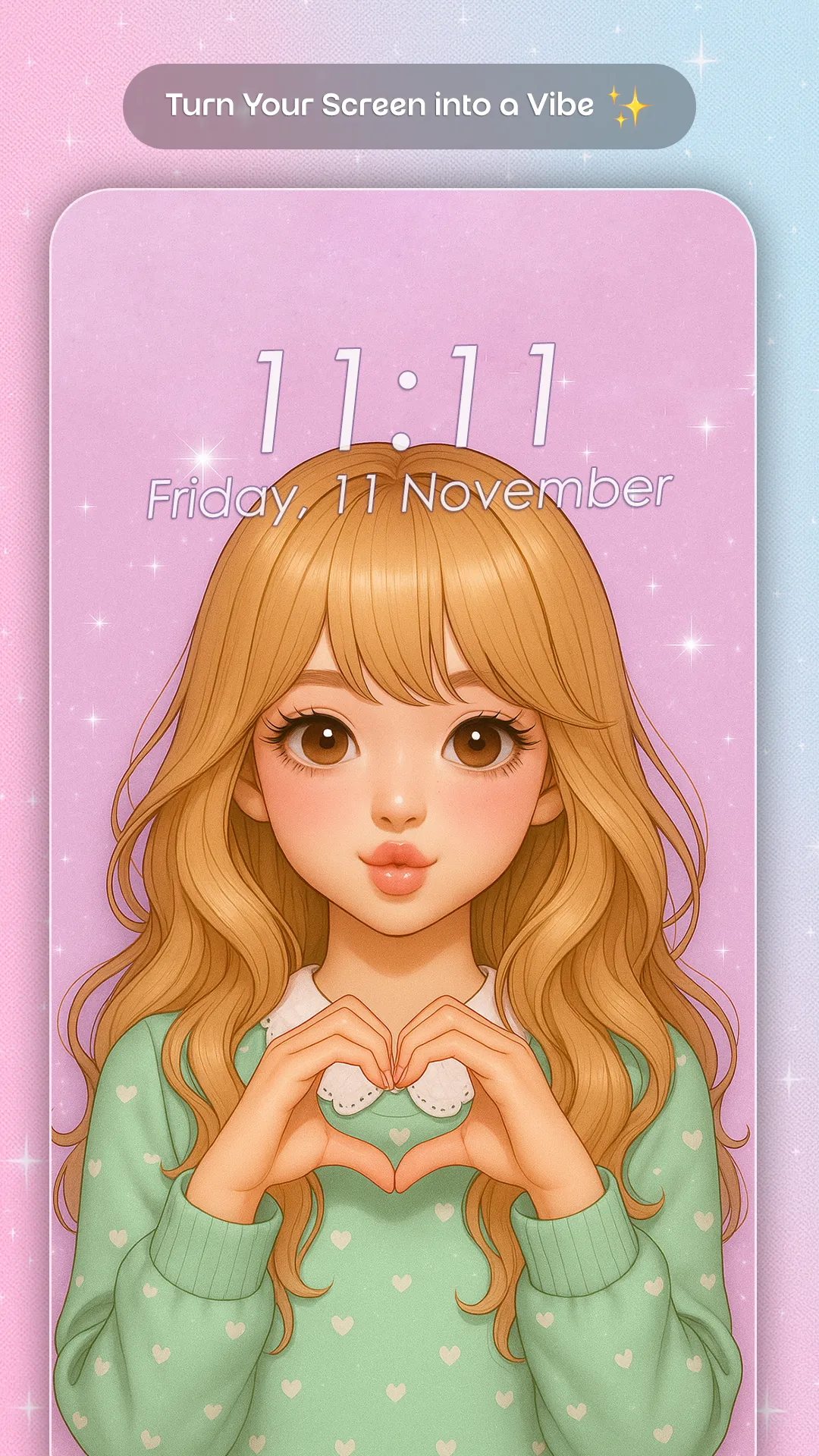 Cute Girly Wallpaper Aesthetic | Indus Appstore | Screenshot