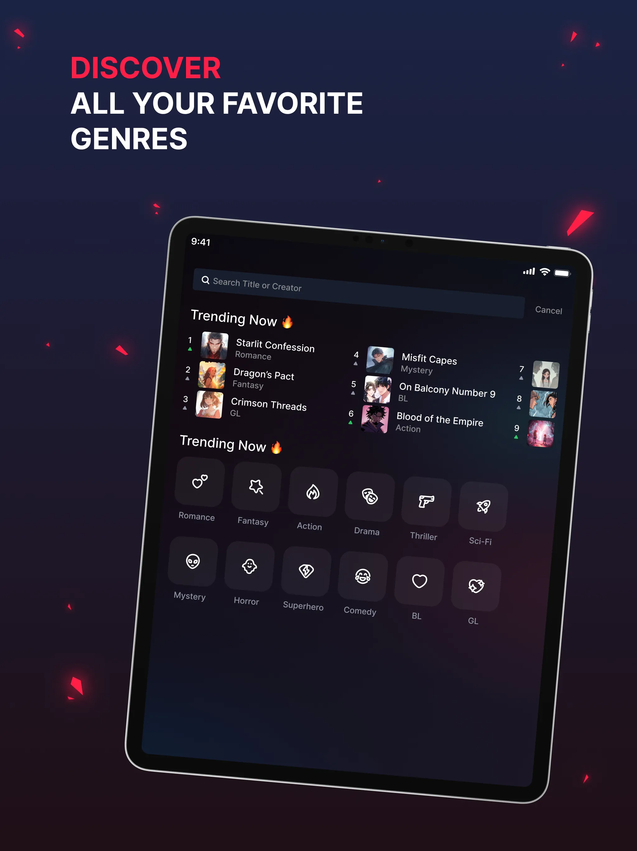 ToonSpace: Comics and Manhwa | Indus Appstore | Screenshot