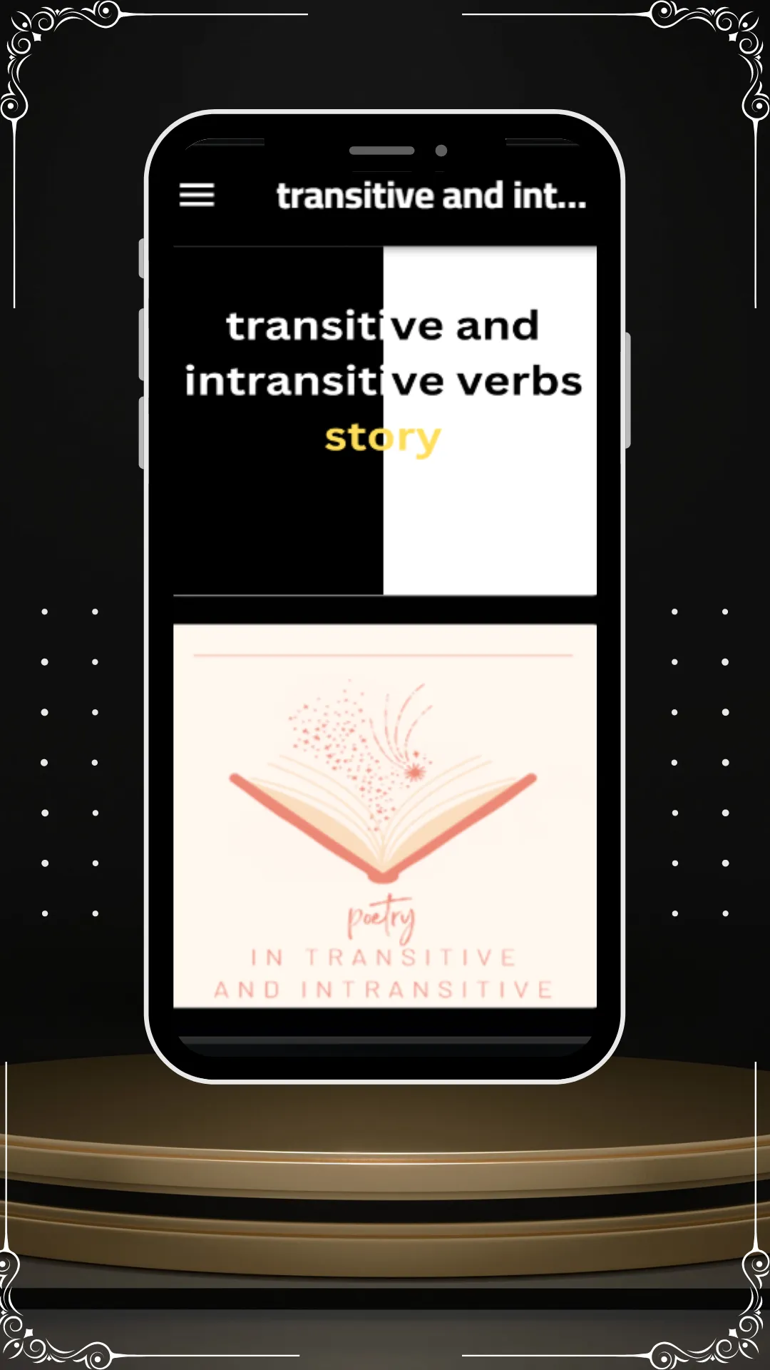 transitive and intransitive | Indus Appstore | Screenshot