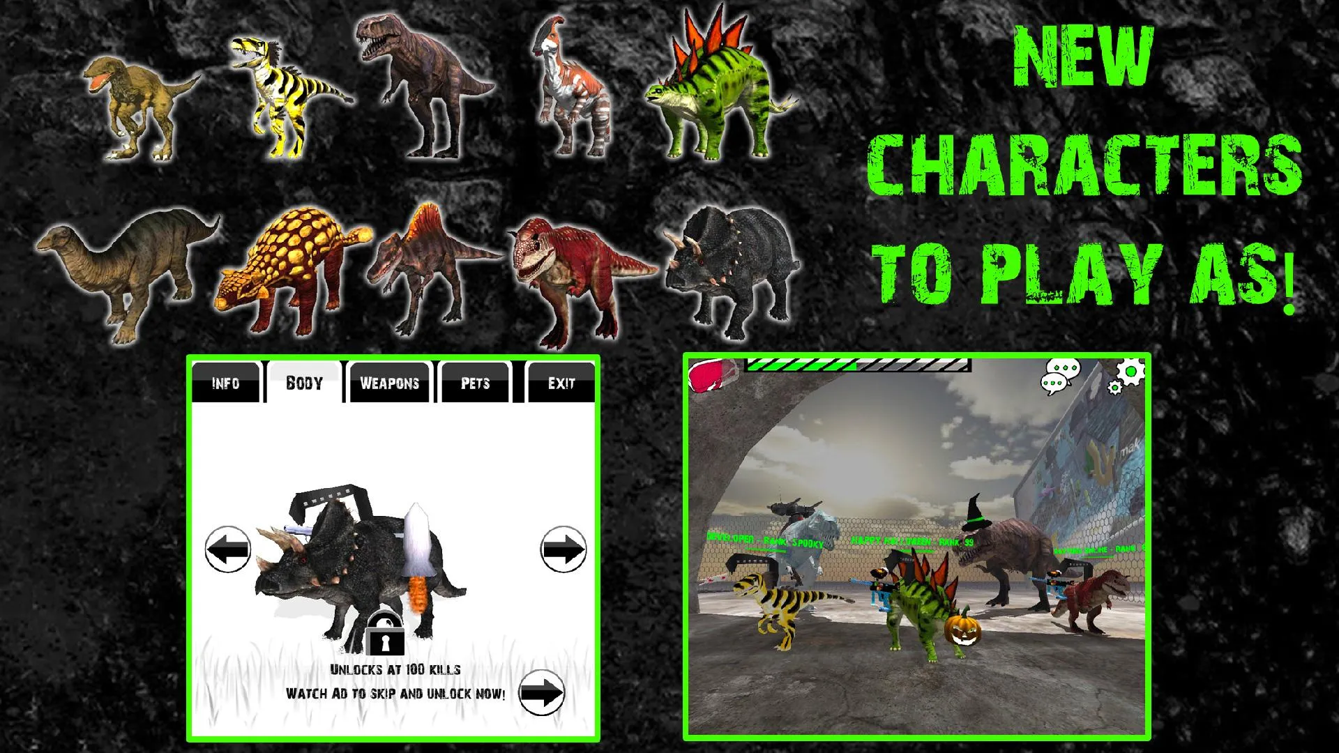 Raptors Online - Gun Dinosaurs | Indus Appstore | Screenshot