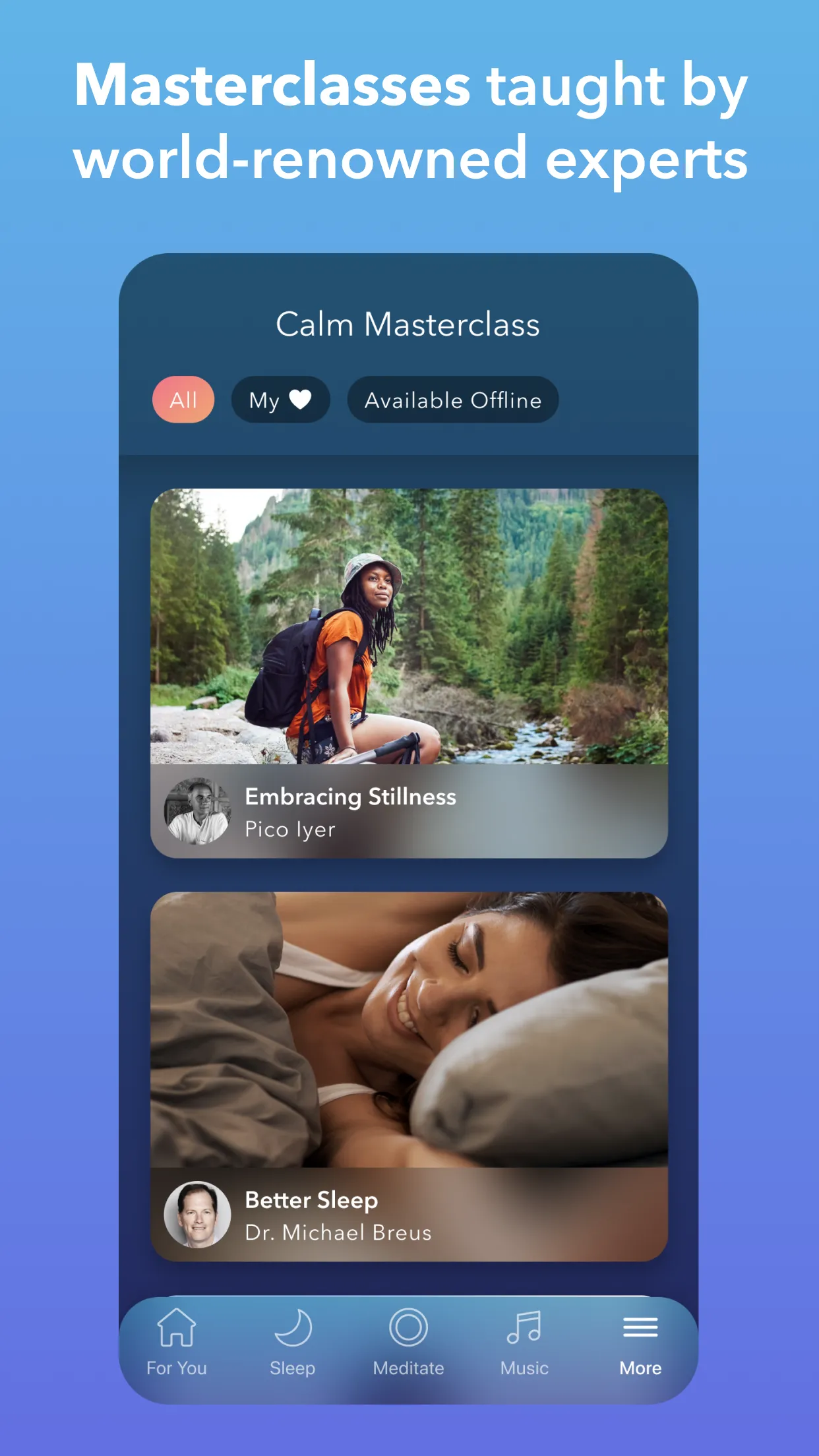 Calm - Sleep, Meditate, Relax | Indus Appstore | Screenshot