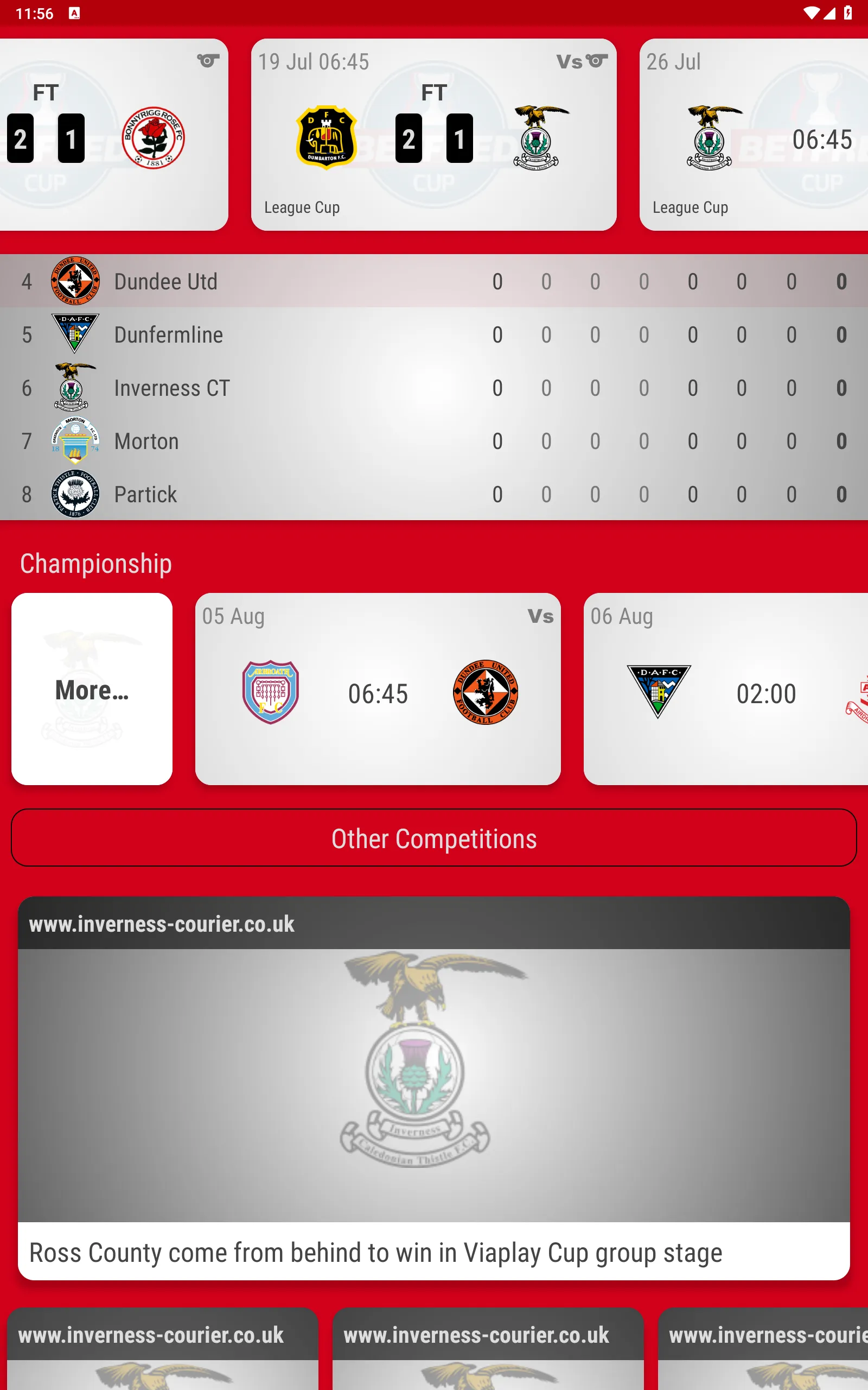 Caley Thistle Fan App | Indus Appstore | Screenshot