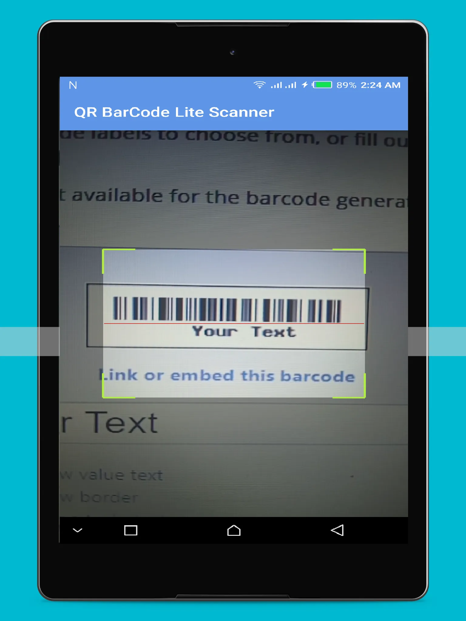 QR BarCode Scanner Lite | Indus Appstore | Screenshot