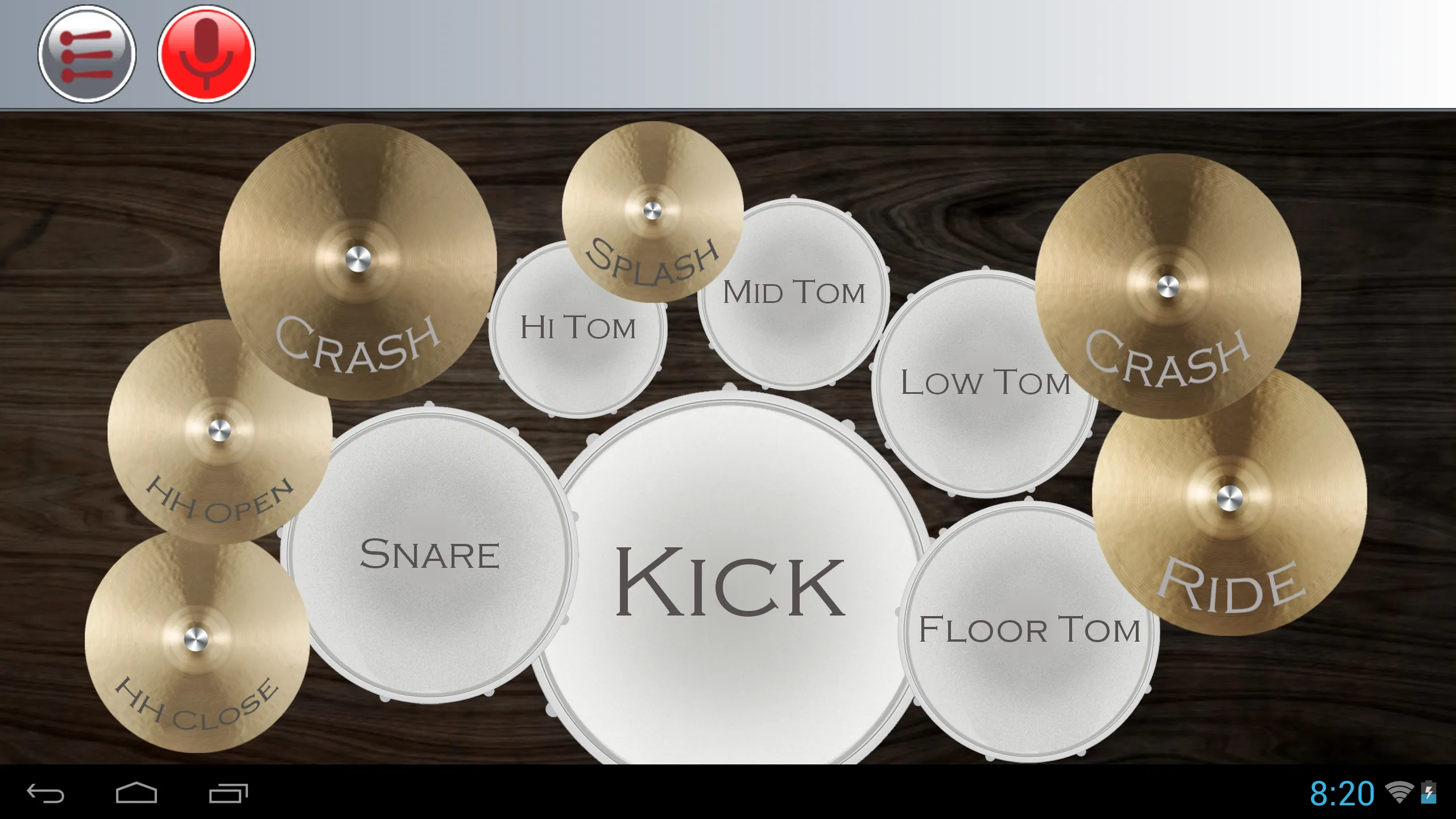 Drum Set | Indus Appstore | Screenshot