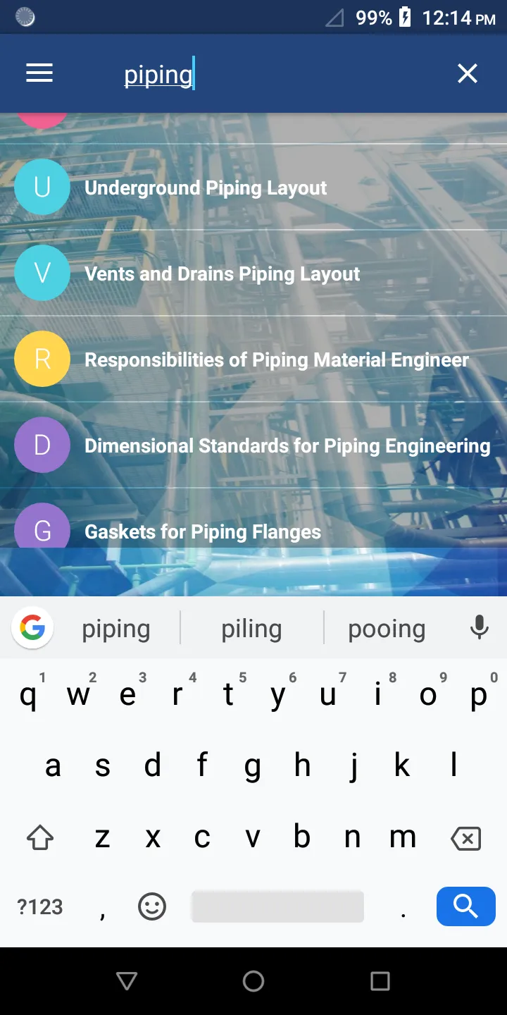 Piping Engineering | Indus Appstore | Screenshot