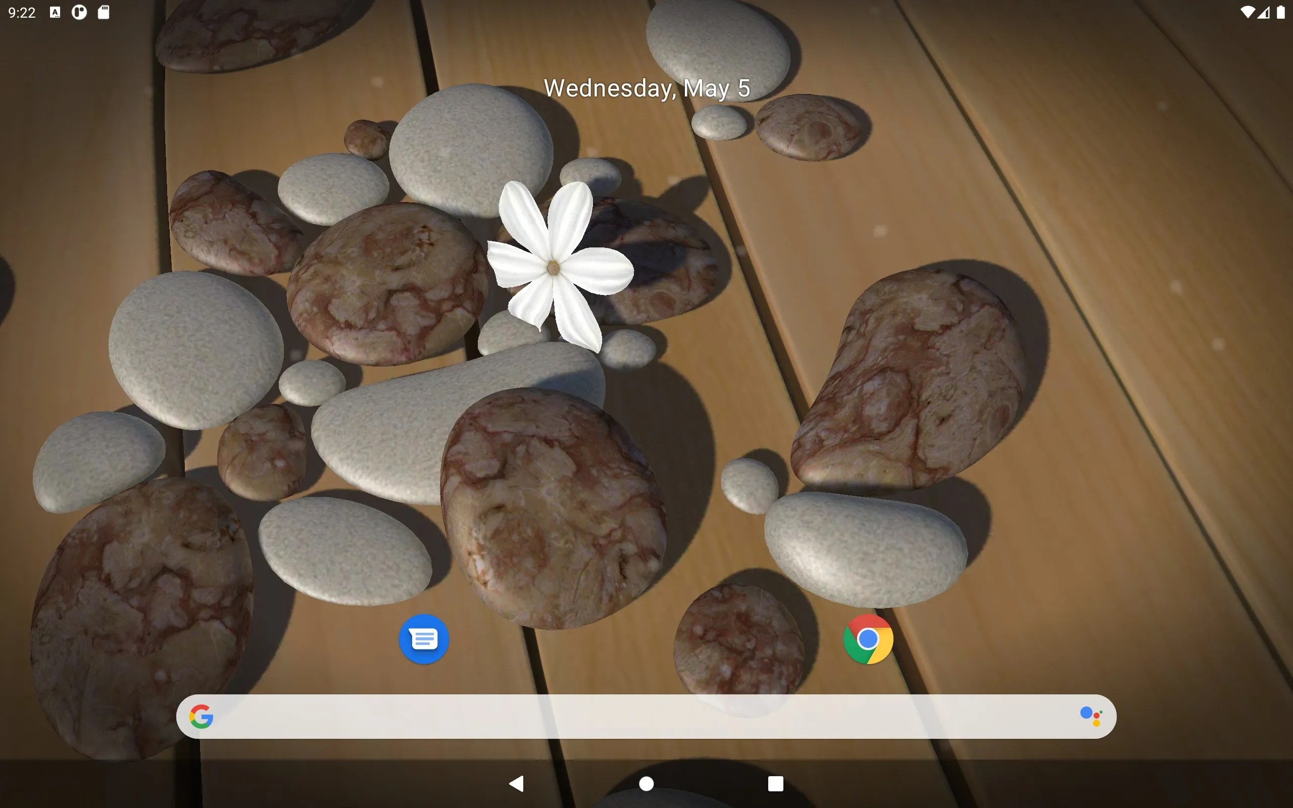 3D Zen Stones Live Wallpaper | Indus Appstore | Screenshot