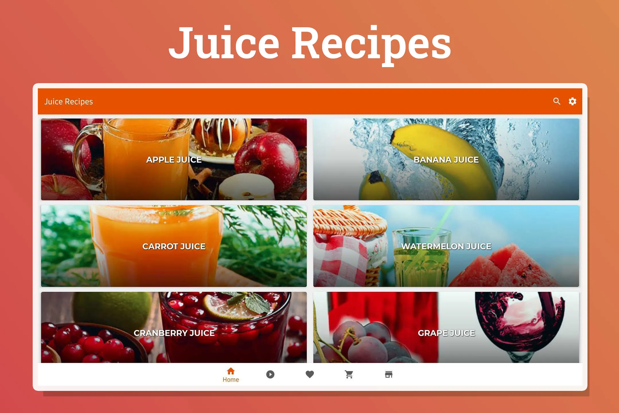 Juice Recipes | Indus Appstore | Screenshot