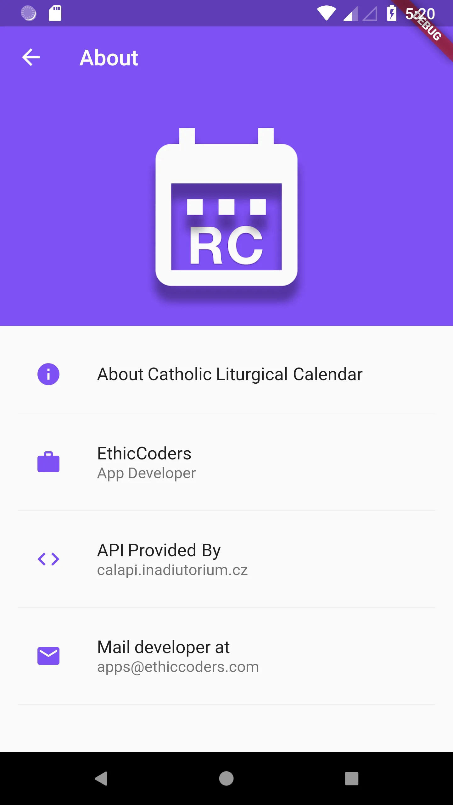 Catholic Liturgical Calendar | Indus Appstore | Screenshot