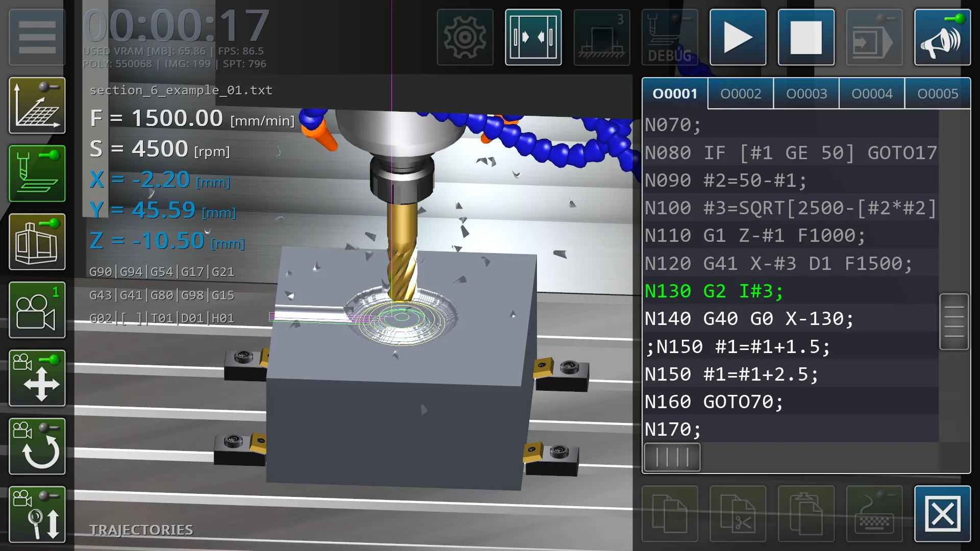 CNC Milling Simulator | Indus Appstore | Screenshot