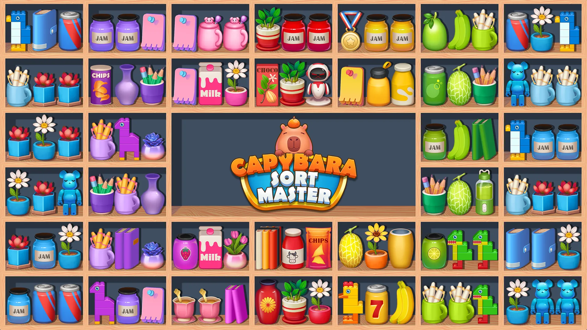 Capybara Sort Master | Indus Appstore | Screenshot