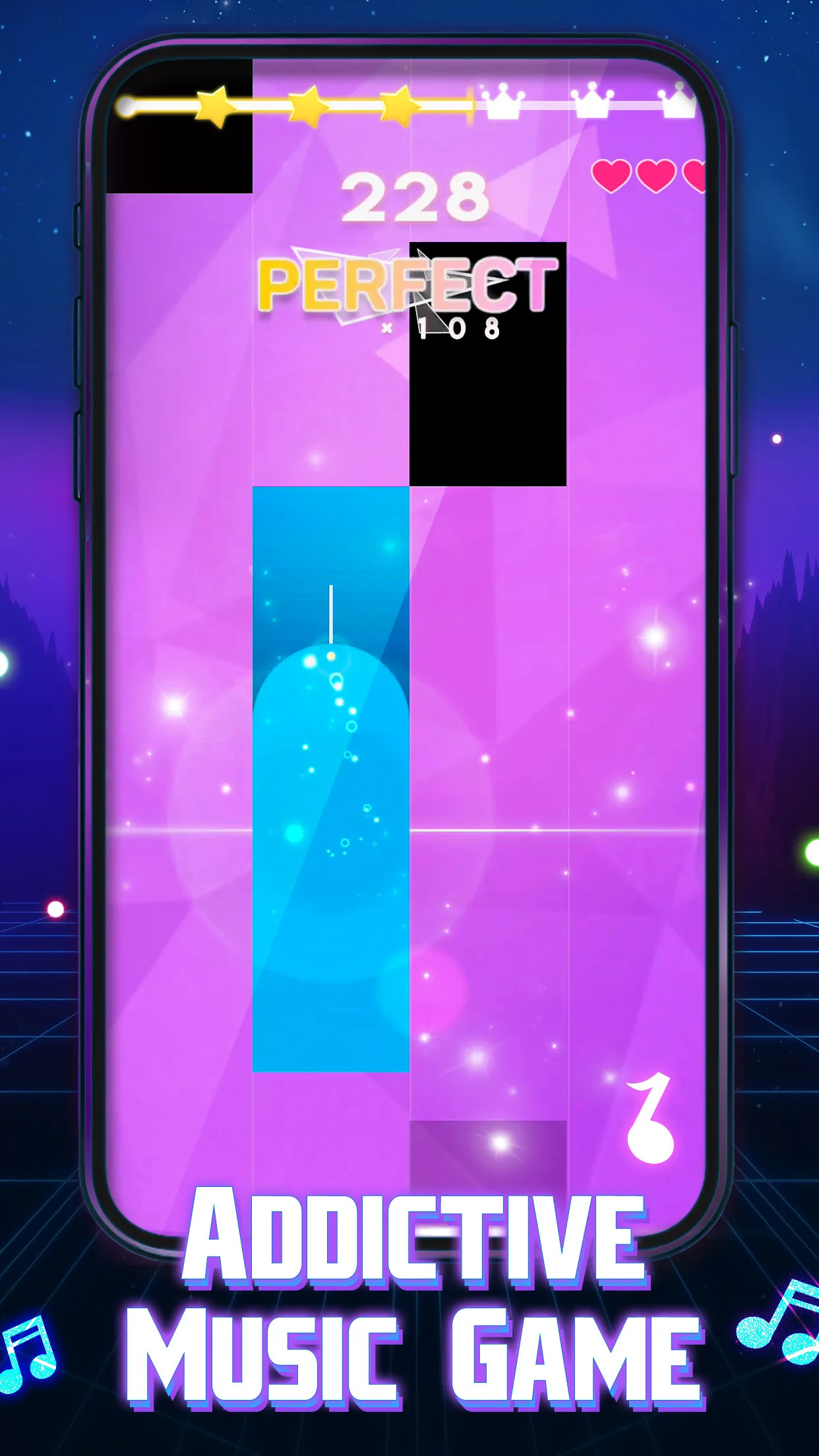 Piano Pink Music | Indus Appstore | Screenshot