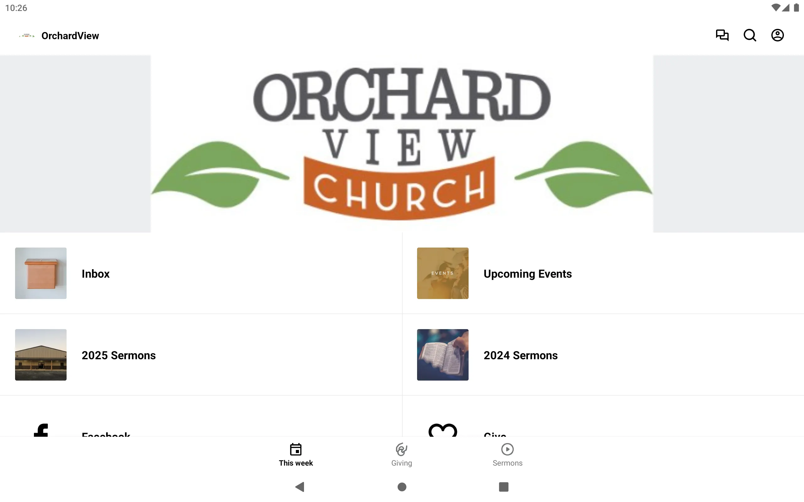 Orchard View Church | Indus Appstore | Screenshot