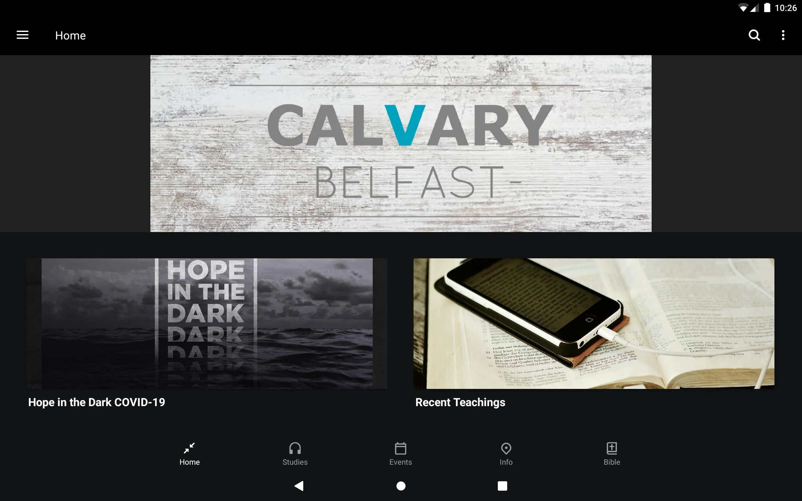 Calvary Chapel Belfast | Indus Appstore | Screenshot